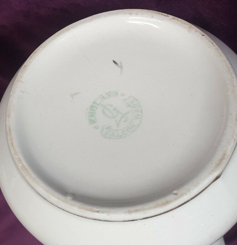 Vintage 1930s Marie Antoinette Falcon Ware Pitcher