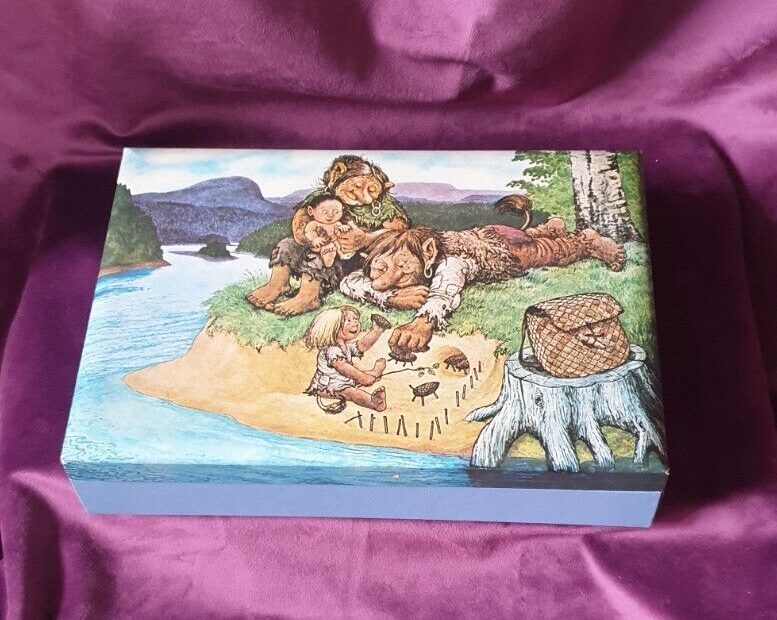 Vintage ROLF LIDBERG Trolls Jewellery Box