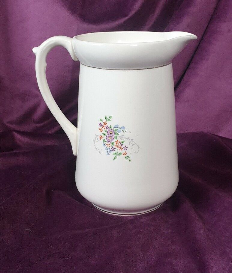 Vintage 1930s Marie Antoinette Falcon Ware Pitcher