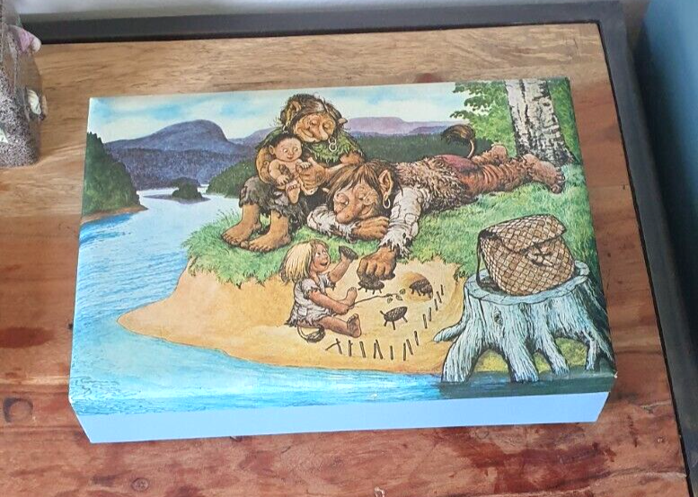 Vintage ROLF LIDBERG Trolls Jewellery Box