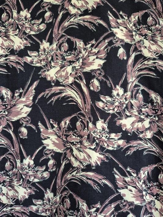 Vintage 1990s LIBERTY of London Floral Print Waistcoat Style Blouse