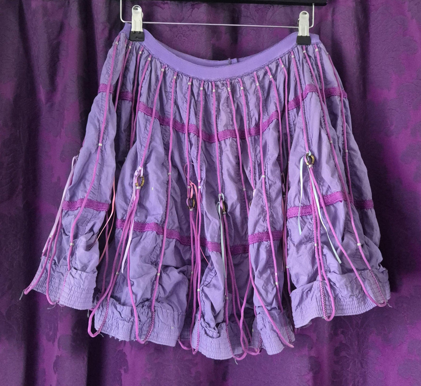 Vintage Purple London Rave Skirt