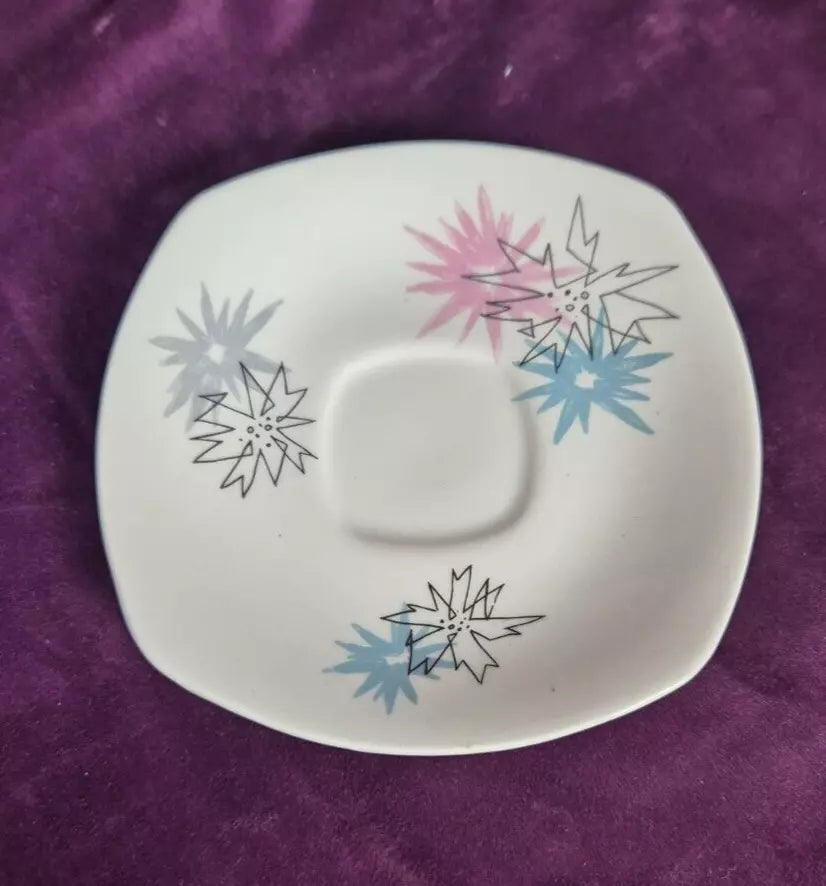 Vintage Midwinter Stylecraft "Quite Contrary" Coffee Set by Jessie Tait