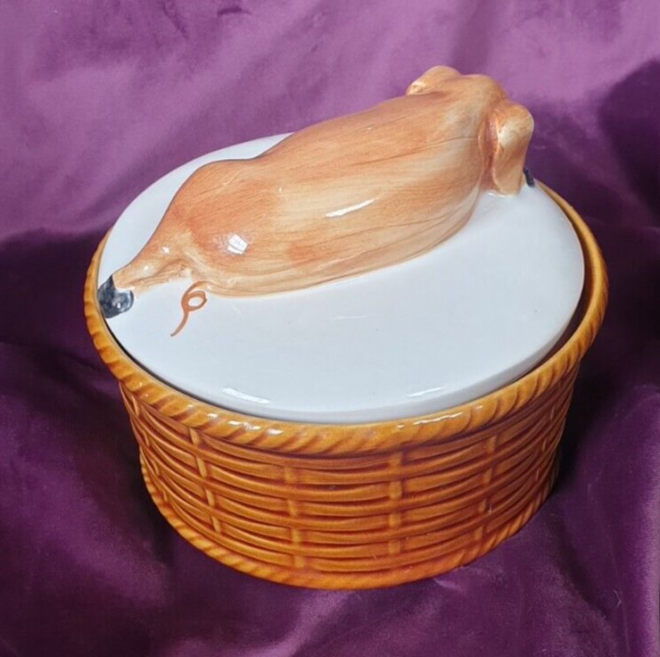 Vintage Ceramic Pig Terrine Dish