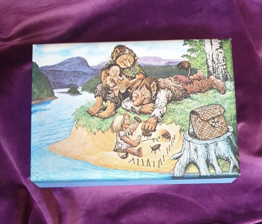 Vintage ROLF LIDBERG Trolls Jewellery Box