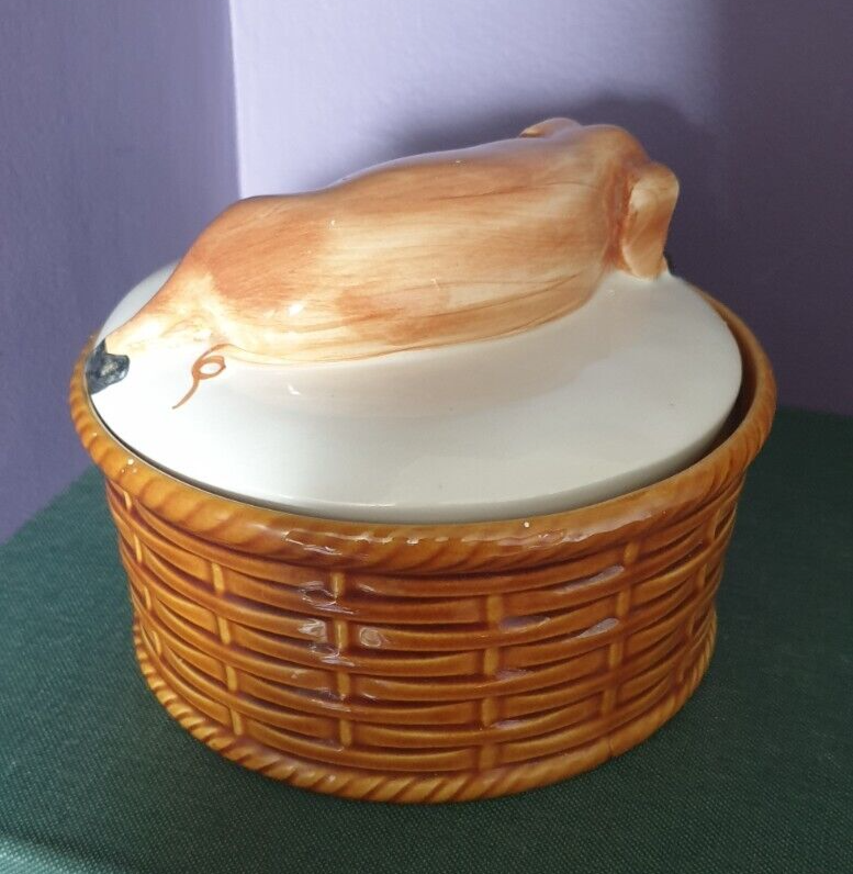 Vintage Ceramic Pig Terrine Dish