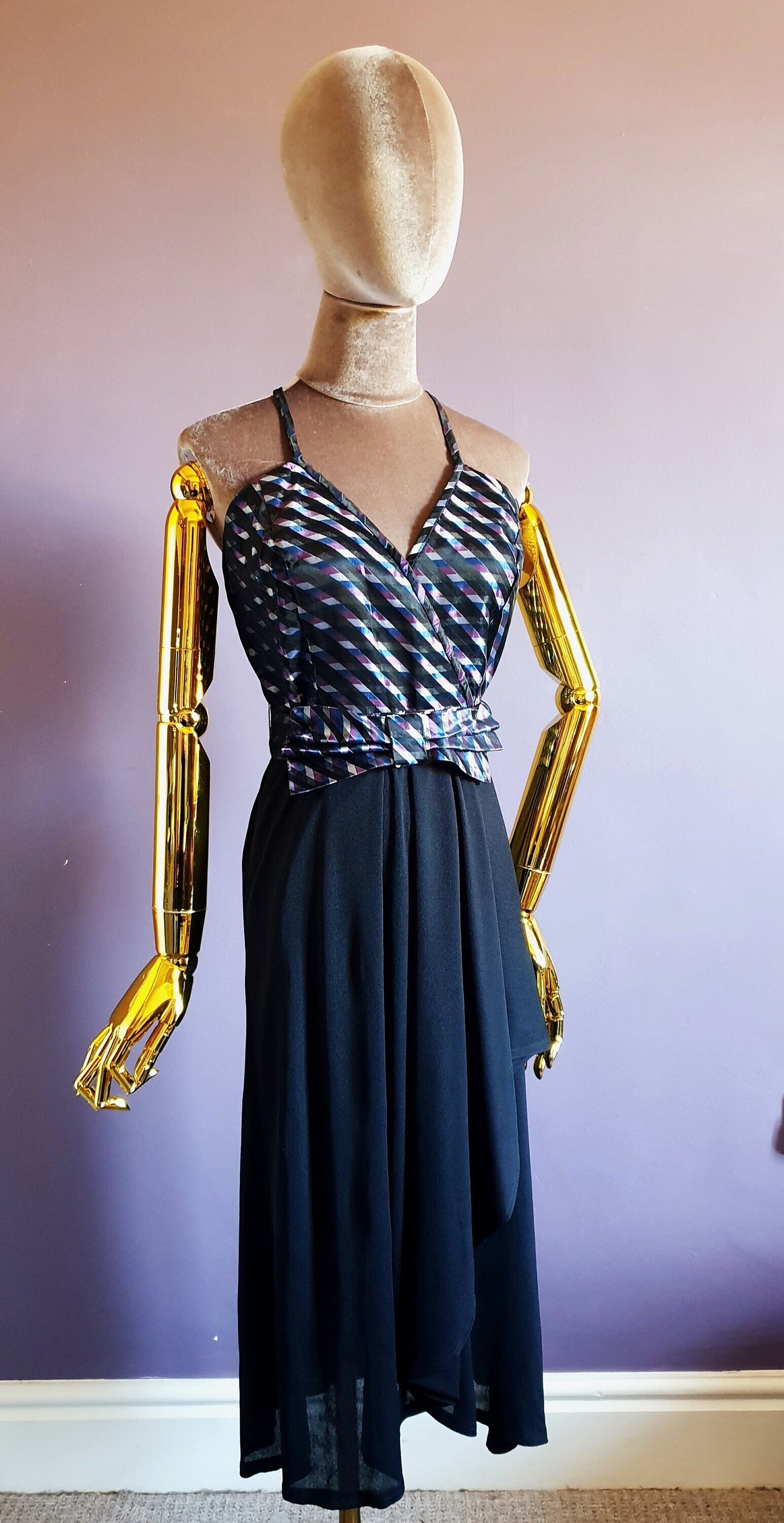 Vintage 1970s John Marks Disco Dress