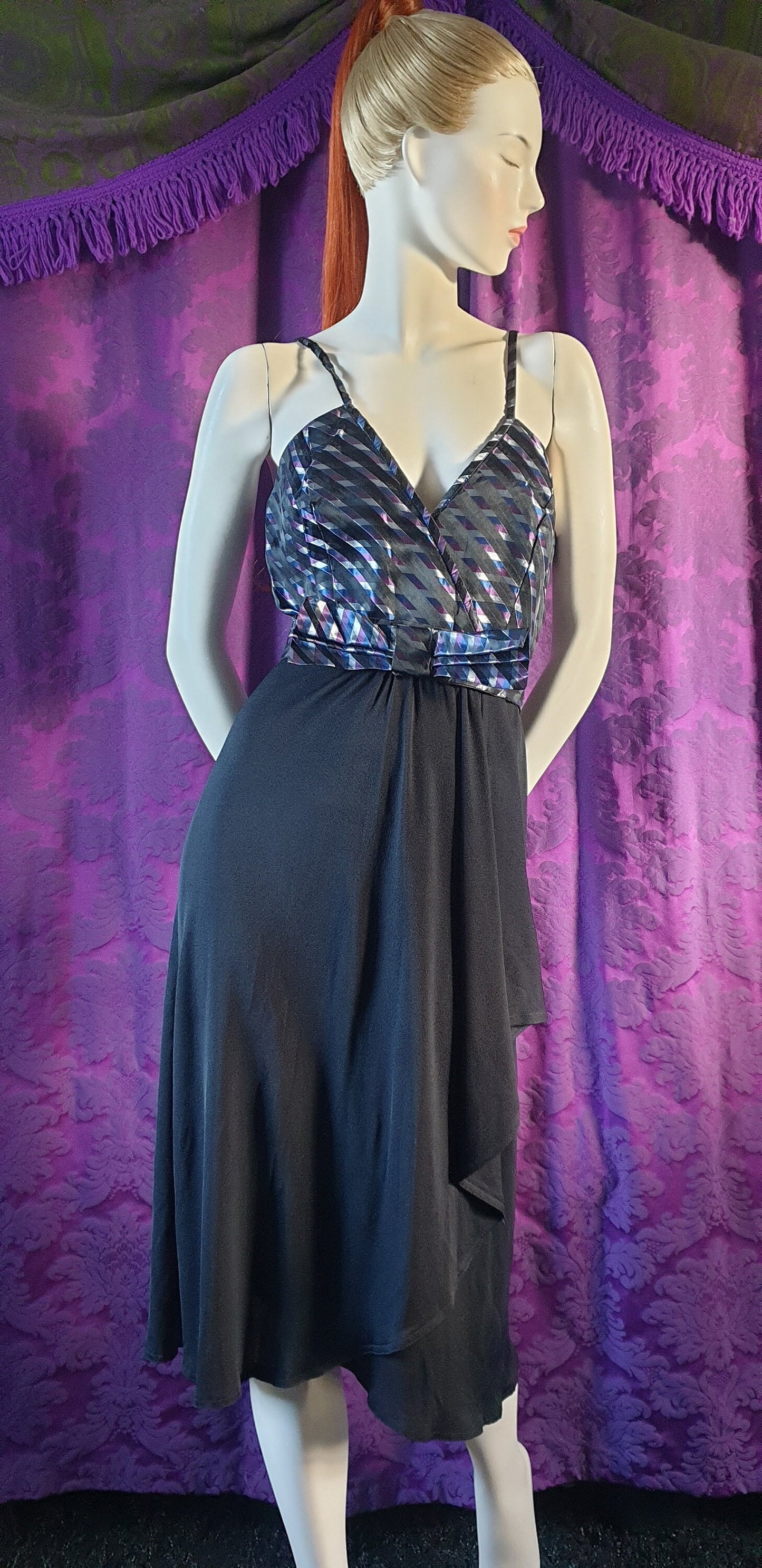 Vintage 1970s John Marks Disco Dress