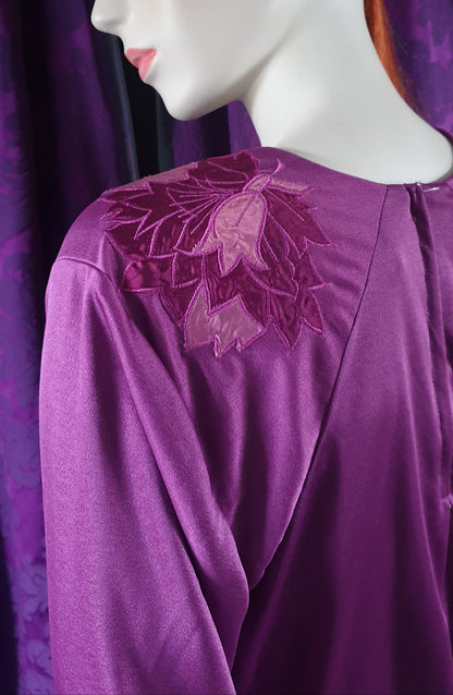 Vintage 1980s Louis Caring Draped Blouse