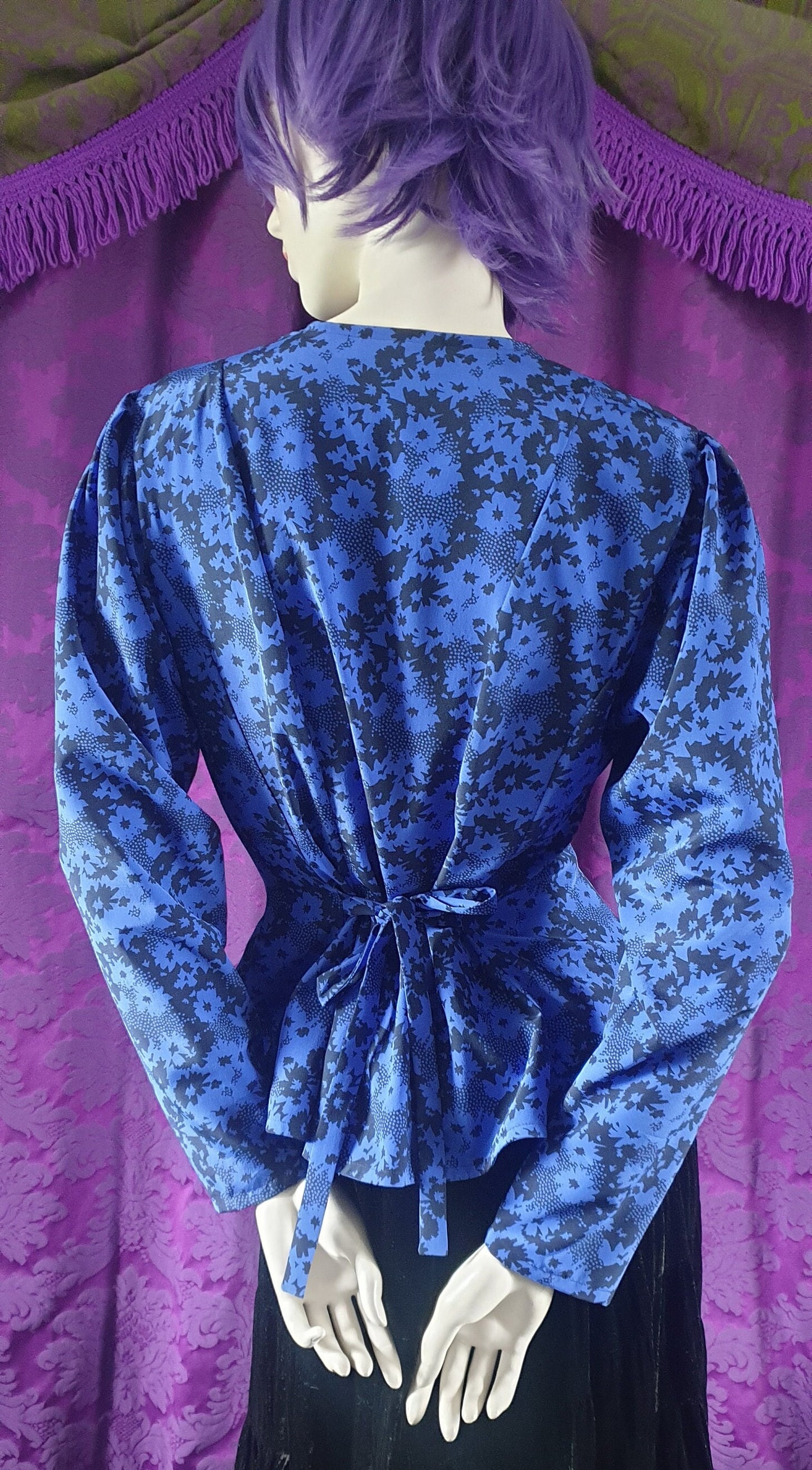 Vintage 1990s Victorian Style Blouse by Country Casuals