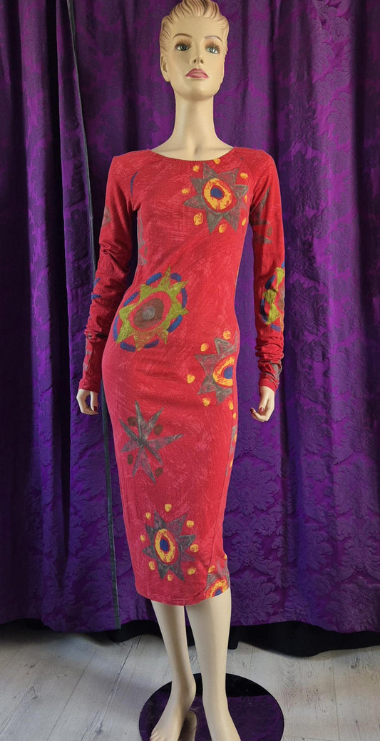 Vintage 1990s United Colors of Benetton Bodycon Dress