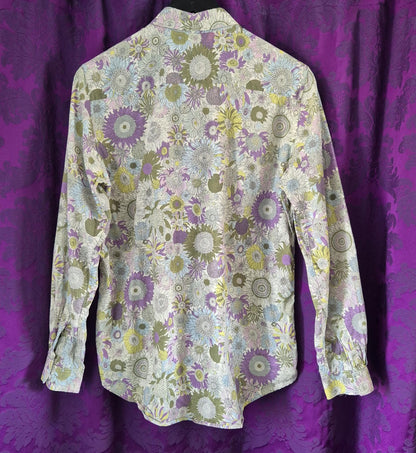 Vintage LIBERTY Floral Shirt by James Meade Shirtmakers