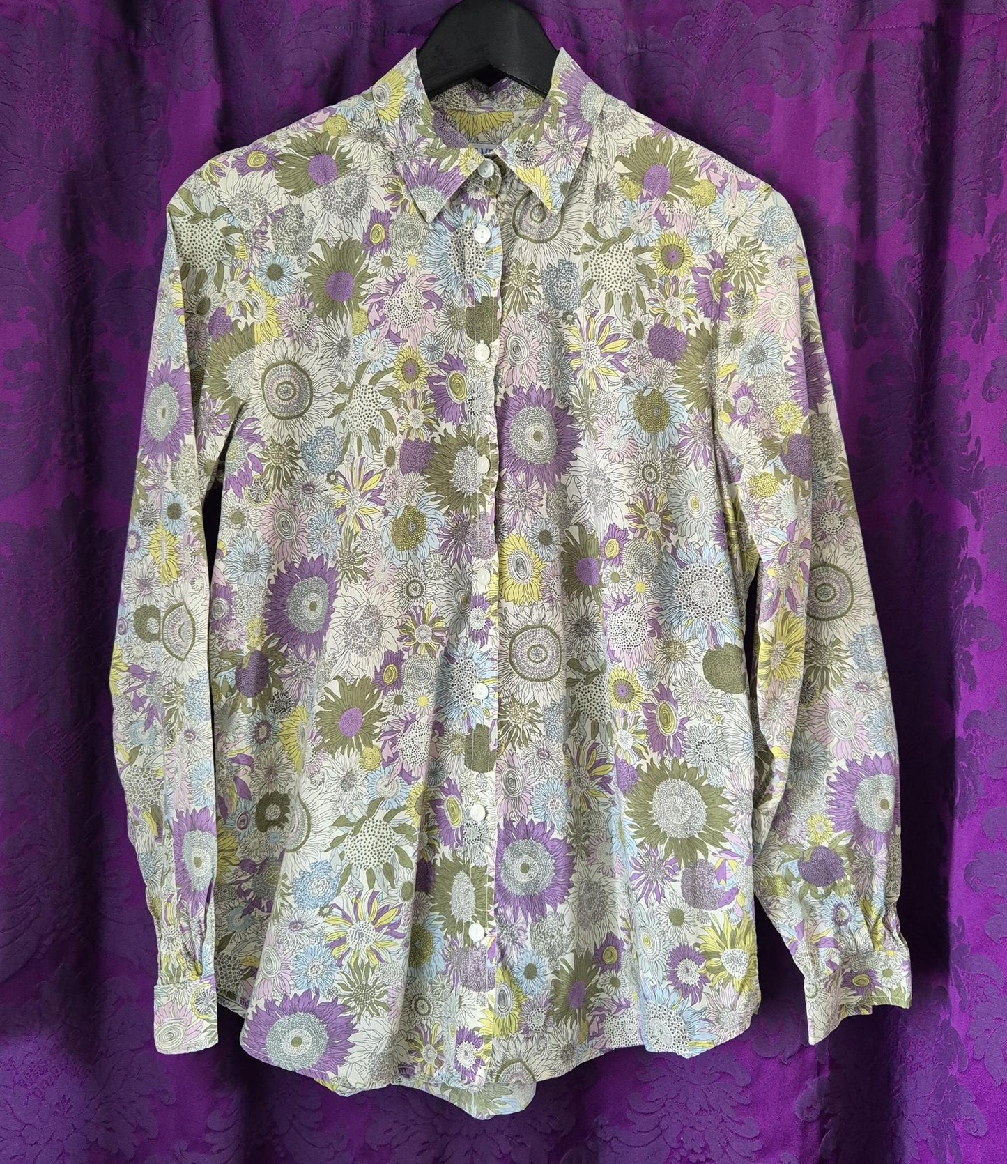 Vintage LIBERTY Floral Shirt by James Meade Shirtmakers