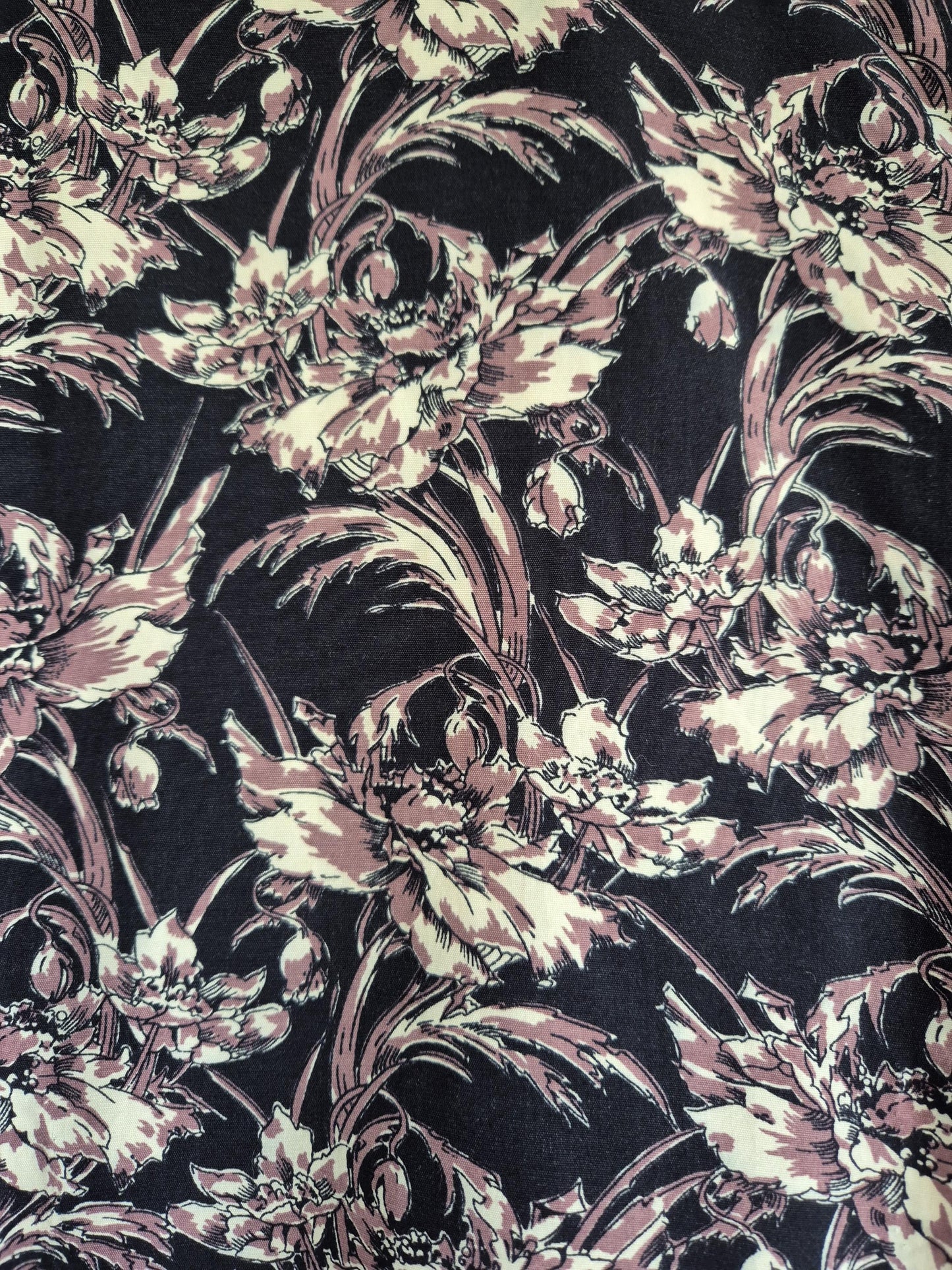 Vintage 1990s LIBERTY of London Floral Print Waistcoat Style Blouse