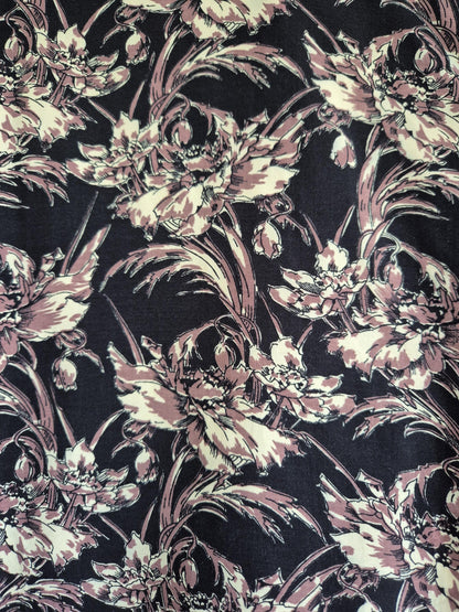Vintage 1990s LIBERTY of London Floral Print Waistcoat Style Blouse