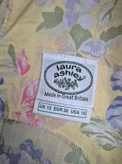 Vintage Laura Ashley Cotton Floral Sundress