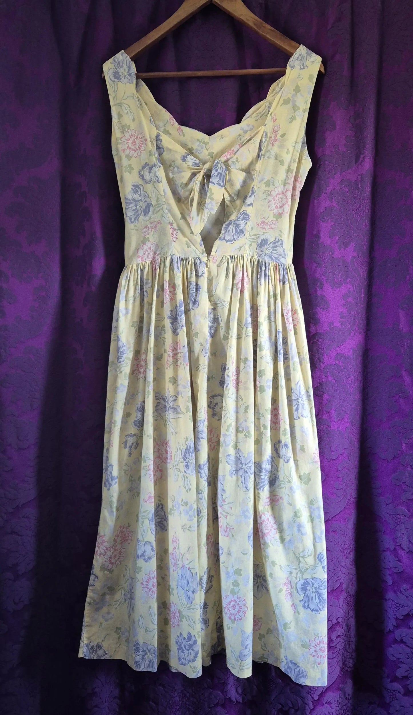 Vintage Laura Ashley Cotton Floral Sundress