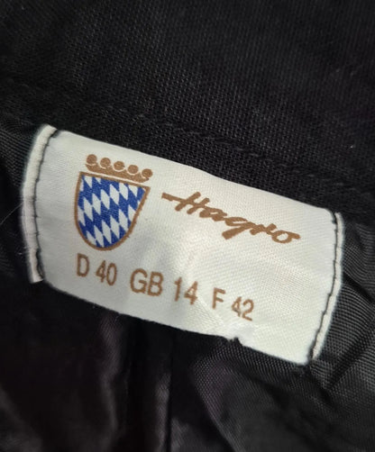 Vintage Hagro Trachten Floral Postcards Collage Skirt