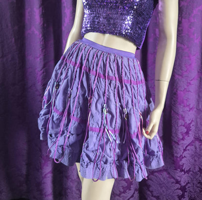 Vintage Purple London Rave Skirt