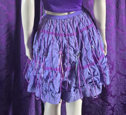 Vintage Purple London Rave Skirt