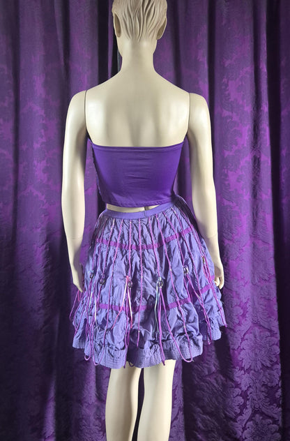 Vintage Purple London Rave Skirt