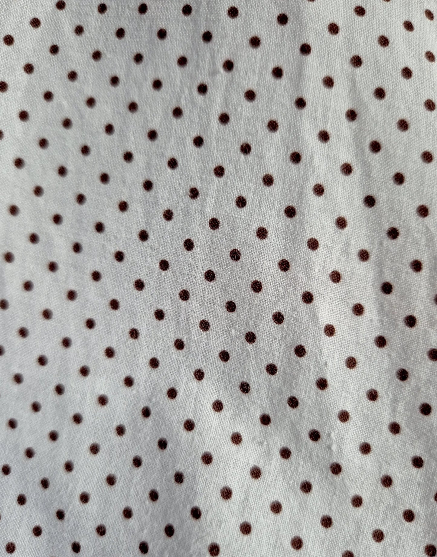 Cotton Spotted 1950s Circle Skirt Dress