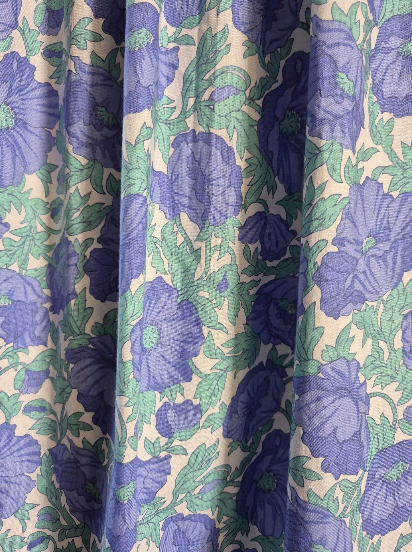 Vintage Liberty of London Cotton Floral Print Skirt