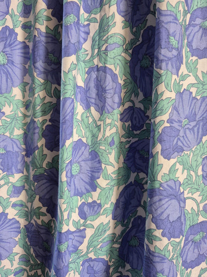 Vintage Liberty of London Cotton Floral Print Skirt