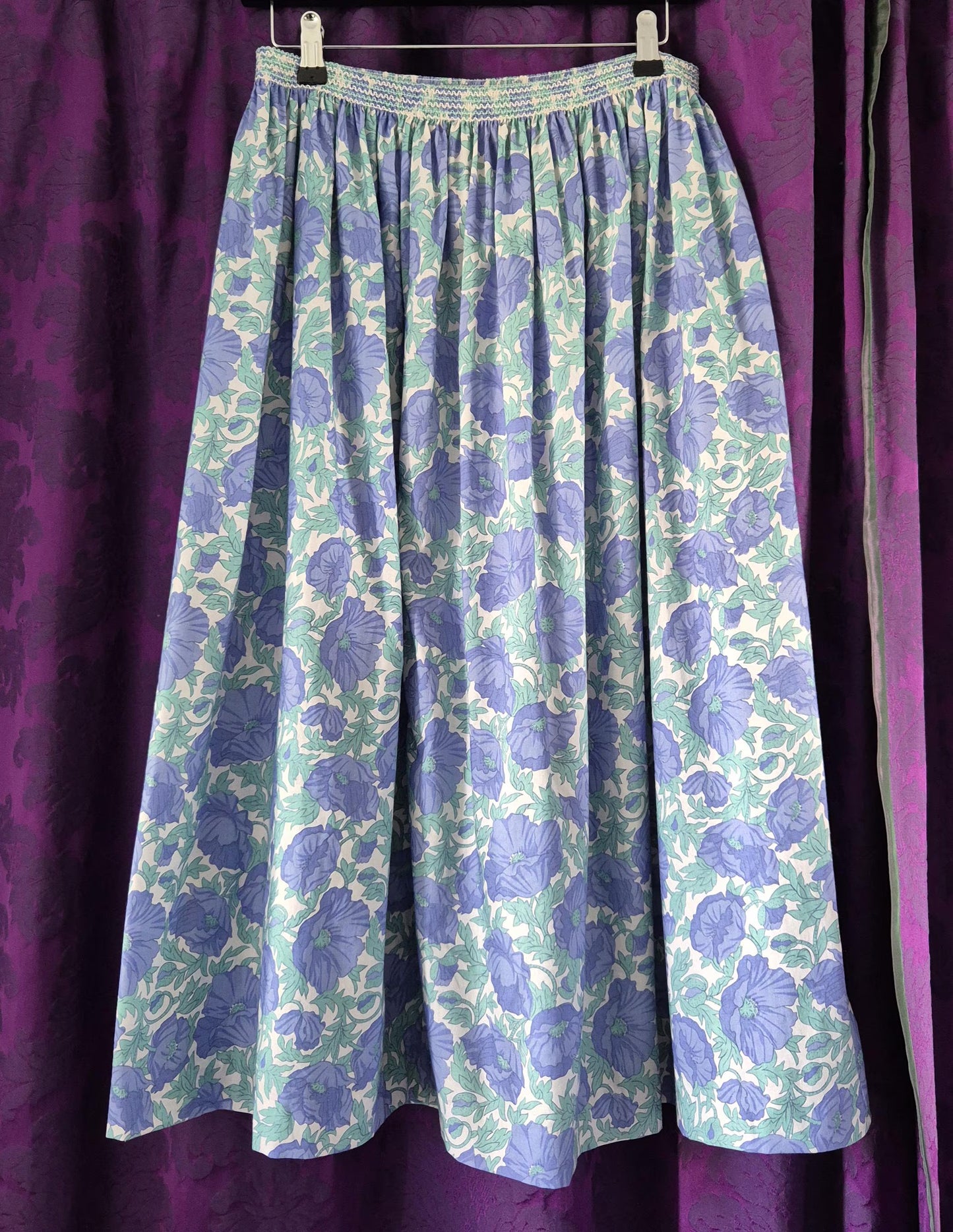 Vintage Liberty of London Cotton Floral Print Skirt