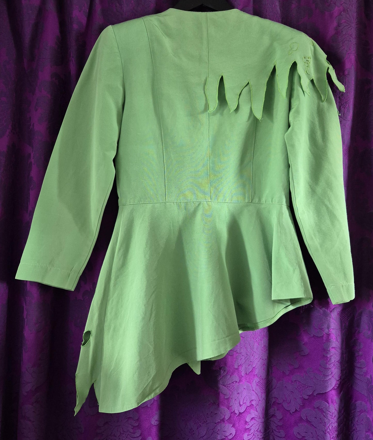 Postmodern Peter Pan Sculptural Detail Jacket