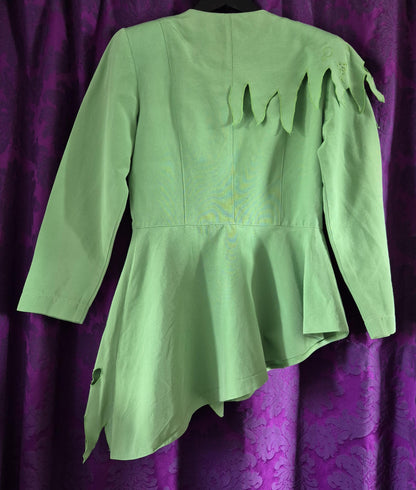 Postmodern Peter Pan Sculptural Detail Jacket