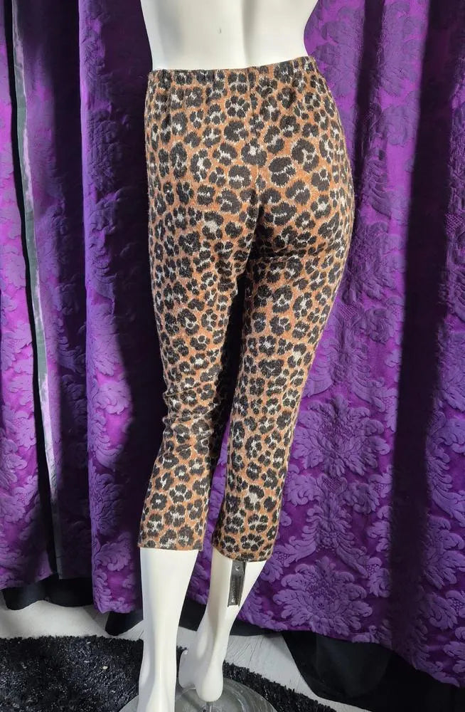 Leopard Lurex Knit Co-Ord