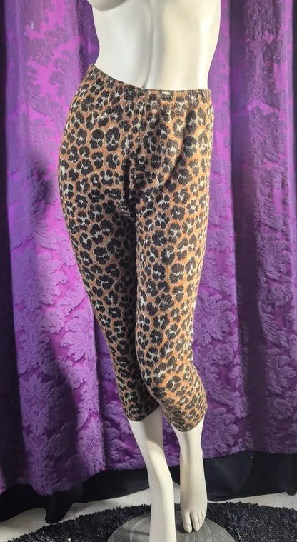 Leopard Lurex Knit Co-Ord