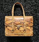 Vintage 1970s Snakeskin Satchell Handbag