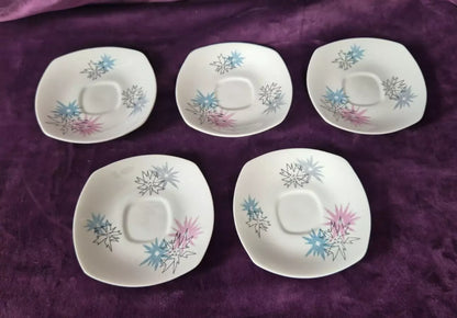 Vintage Midwinter Stylecraft "Quite Contrary" Coffee Set by Jessie Tait