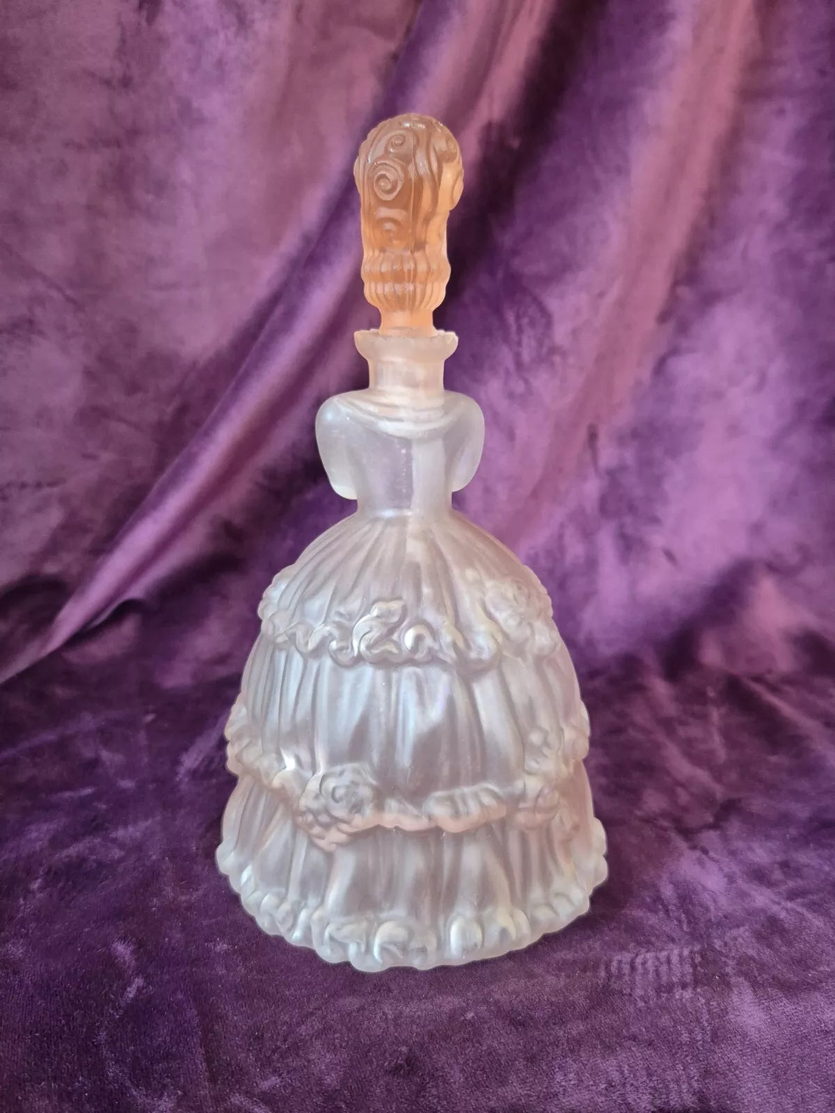 Art Deco Madame Pompadour Decanter & Shot Glass Set